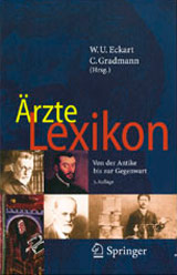 Buchcover Ärztelexikon, Springer 2006