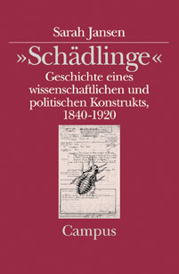 Buchcover 'Schädlinge', Campus 2001